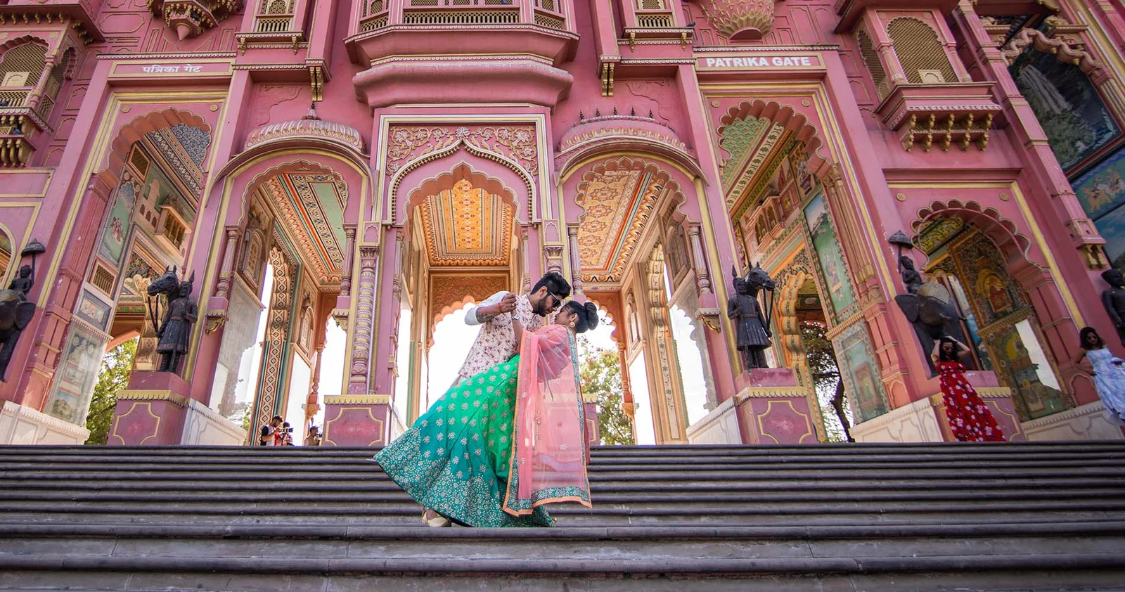 Couple Prewedding Photoshoot Taj Mahal India